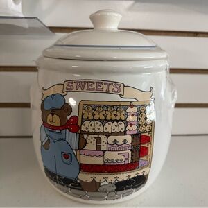 Vintage ‘Sweets’ Teddy Bear Cookie Jar
